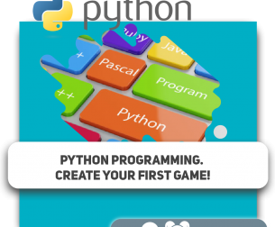 Python programming. Create your first game! - Школа программирования для детей, компьютерные курсы для школьников, начинающих и подростков - KIBERone г. Baku